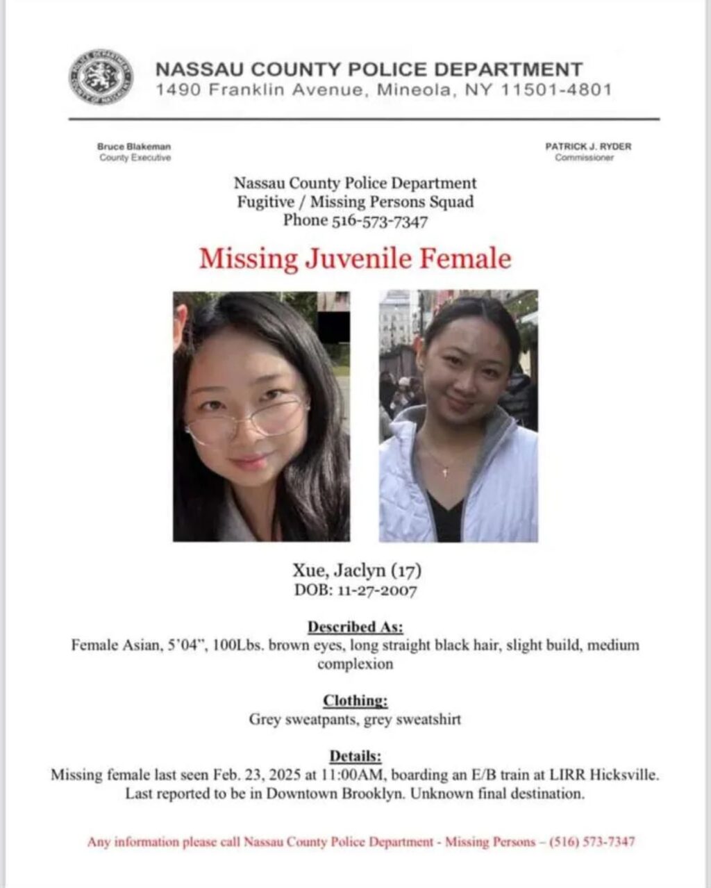 Jaclyn Xue Plainview NY, Death-Obituary: Brooklyn Bridge Suicide, Found Dead